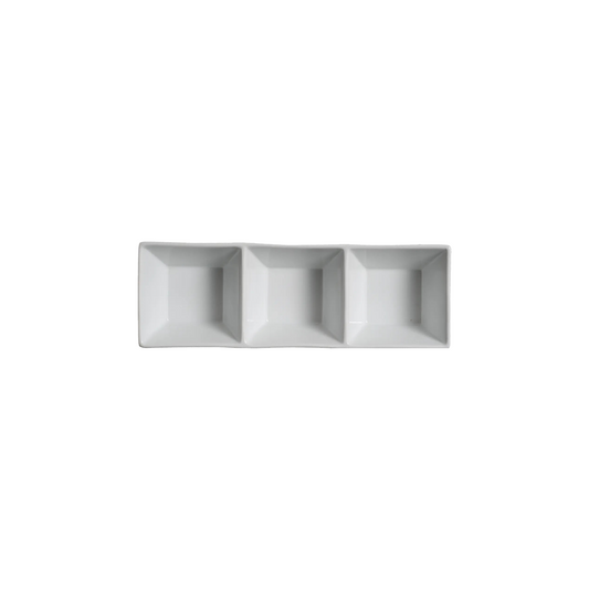 AW-0216 - 7 x 2.5'' Appet. Dish 3 Section