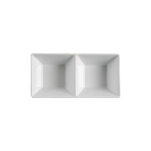AW-0218 – 8 x 4'' Appet. Dish 2 Section