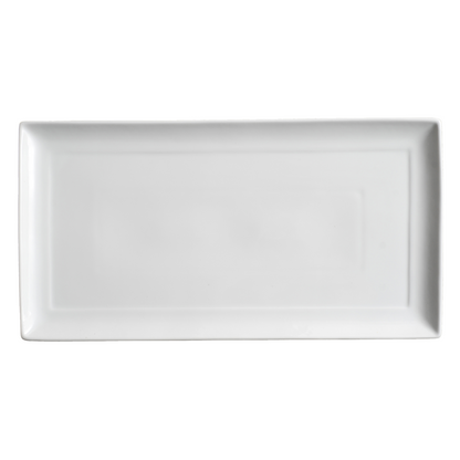 AW-0278 - 17 x 9’’ Rectangular Platter White Chinaware