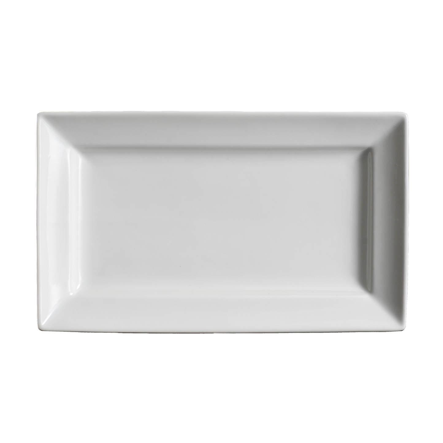 AW-7042 - 12 x 7.5’’ Rectangular Shallow Plate 12 Oz.