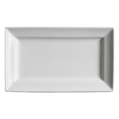 AW-7044 - 14.5 x 8.5’’ Rectangular Shallow Plate 24 Oz.