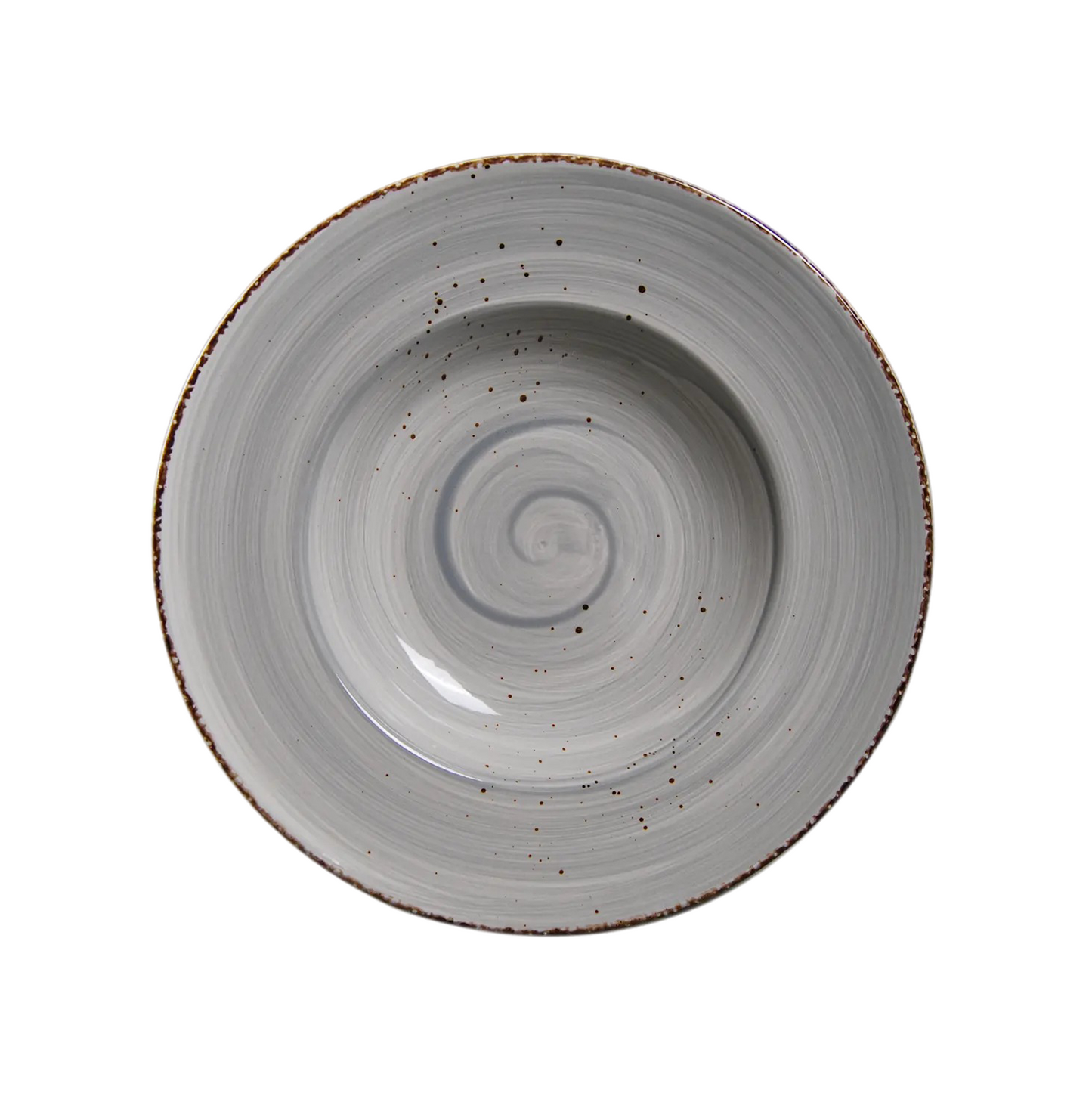 AW-8752G – 11’’ Wide Rim Pasta Bowl Splash Grigio 14 Oz.