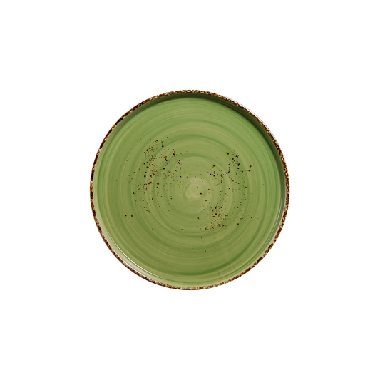 AW-8753V – 8’’ Round Stackable Plate Splash Verde