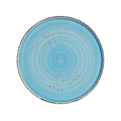 AW-8758B – 11’’ Round Stackable Plate Splash Sky Blue