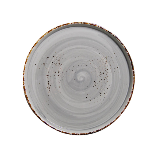 AW-8758G – 11’’ Round Stackable Plate Splash Grigio