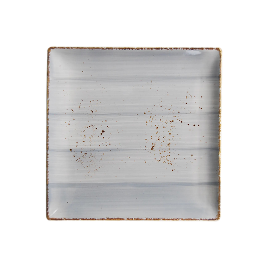 AW-8762G – 10’’ Square Plate Splash Grigio