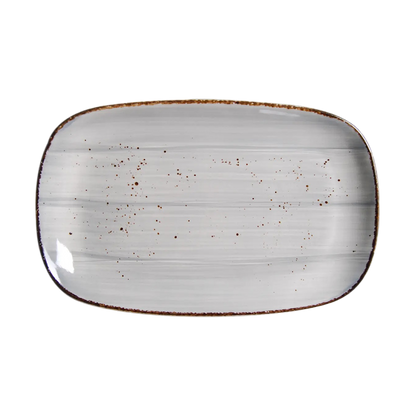 AW-8768G - 12.5 x 8’’ Rectangular Platter Splash Grigio