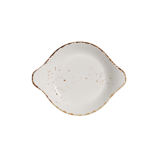 AW-8786 – 8.5'' Round Eared Dish Splash Blanch 12 Oz.