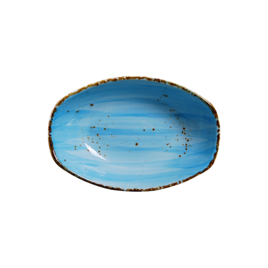 AW-8790B - 5.5 x 3.75’’ Rectangular Bowl 5 Oz. Splash Sky Blue