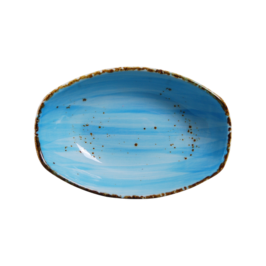 AW-8791B - 7 x 4.5’’ Rectangular Bowl 10 Oz. Splash Sky Blue