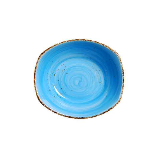 AW-8794B - 7 x 6.25’’ Rectangular Deep Bowl 20 Oz. Splash Sky Blue