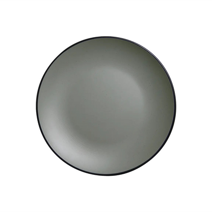 MM-5302 – 10’’ Round Plate Gray-Black