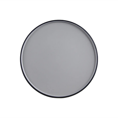 MM-5306 – 10’’ Stackable Plate Gray-Black