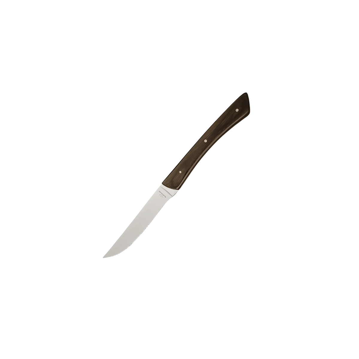 MW-1040 - Steak Knife Half Serrated Dark Handle