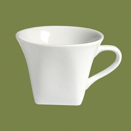 AW-0612/AW-0613 - 3 Oz  Square Demitasse Cup & 4.5”  Square Saucer
