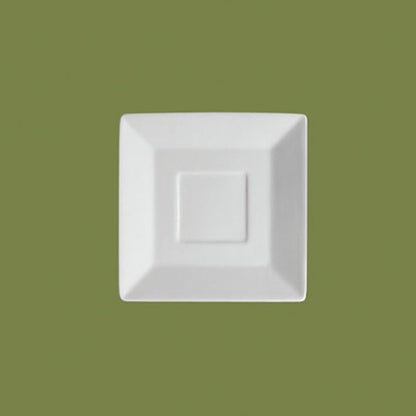 AW-0612/AW-0613 - 3 Oz. Square Demitasse Cup & 4.5'' Square Saucer