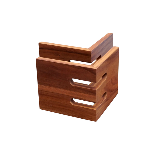 WP-2001 - Modular riser 7’’ H, acacia wood