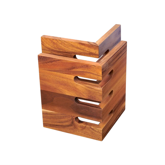 WP-2002 - Modular riser 9.5’’ H, acacia wood