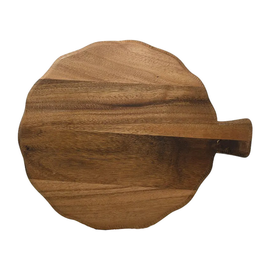 WP-2044 - Pedastel board round 25’’, acacia wooD