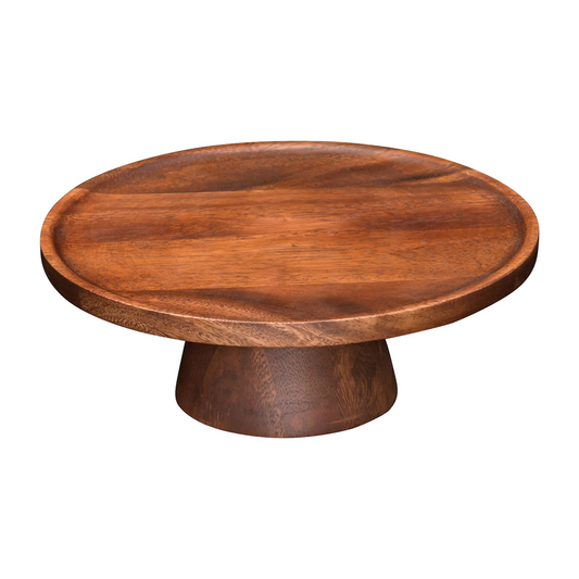 WP-2052 - Cake stand 13’’ acacia wood