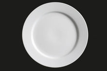 AW0035: 12" Charger Plate White Chinaware Top View