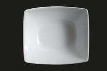 AW0290: 6.5 x 5.25" Rectangular Bowl 10 oz. White Chinaware Side View
