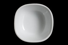 AW0784: 6" Cubic Bowl 20 oz. White Chinaware Side View