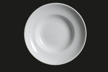 AW8244: 10" Rim Soup Plate 10 oz. White Chinaware Top View