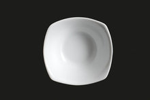 AW8252: 5.75" Square Bowl 11 oz. White Chinaware Top View