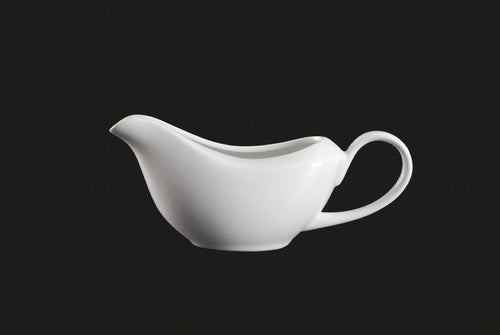 AW8296: Gravy Boat 12 oz. White Chinaware Top View