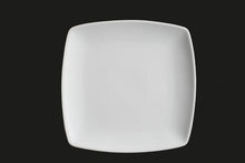 AW8408: 8.5" Square Plate White Chinaware Top View