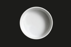 AW8562: 5" Stackable Round Bowl 12 oz. White Chinaware Top View