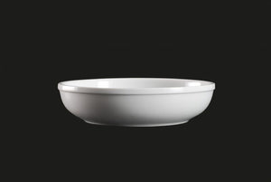 AW8572: 5.5" Round Bowl 12 oz. White Chinaware Top View