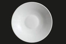 AW8894: 11.25" Round Deep Plate White Chinaware Top View