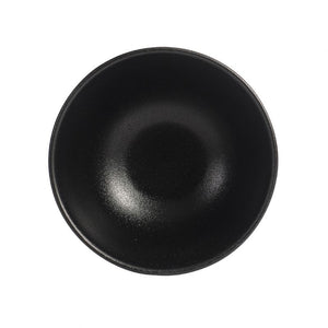 BK0092: 5.25" Bowl 16 oz. Black Chinaware Side View