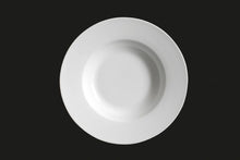 HP0120: 8.5" Round Soup Plate White Top View