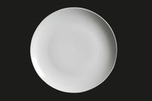 HP0204: 12" Round Coupe Plate White Top View