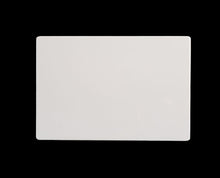 MM0156: 15 x 10" Rectangular Cake Platter White Melamine Top View